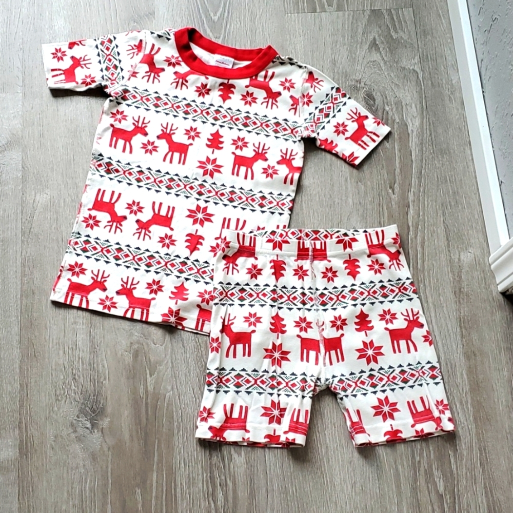 Hanna Andersson Short John pajama set